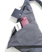 A26-S1-B / Visor Split Sling Bag (Grey)