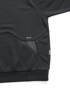 A26-S1-H / Visor Layer Hoodie (Black)
