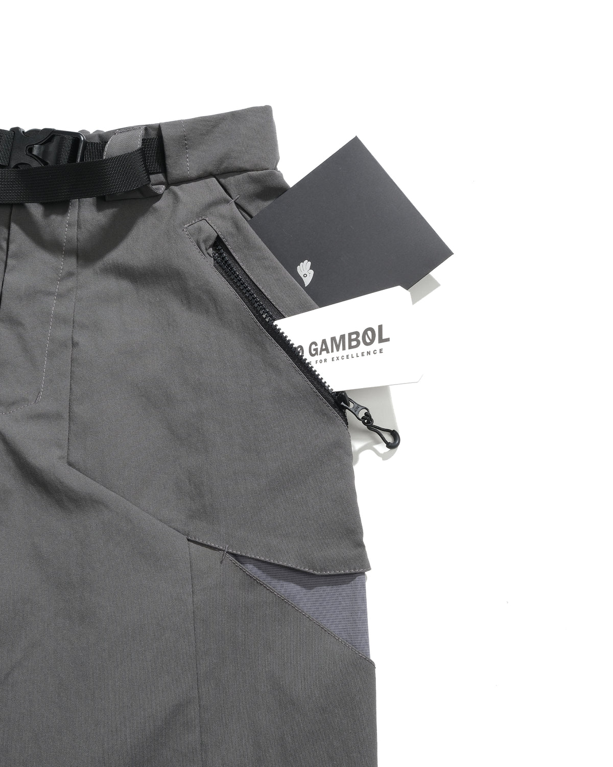 A26-S1-P / Visor Fold Panel Pants (Grey)