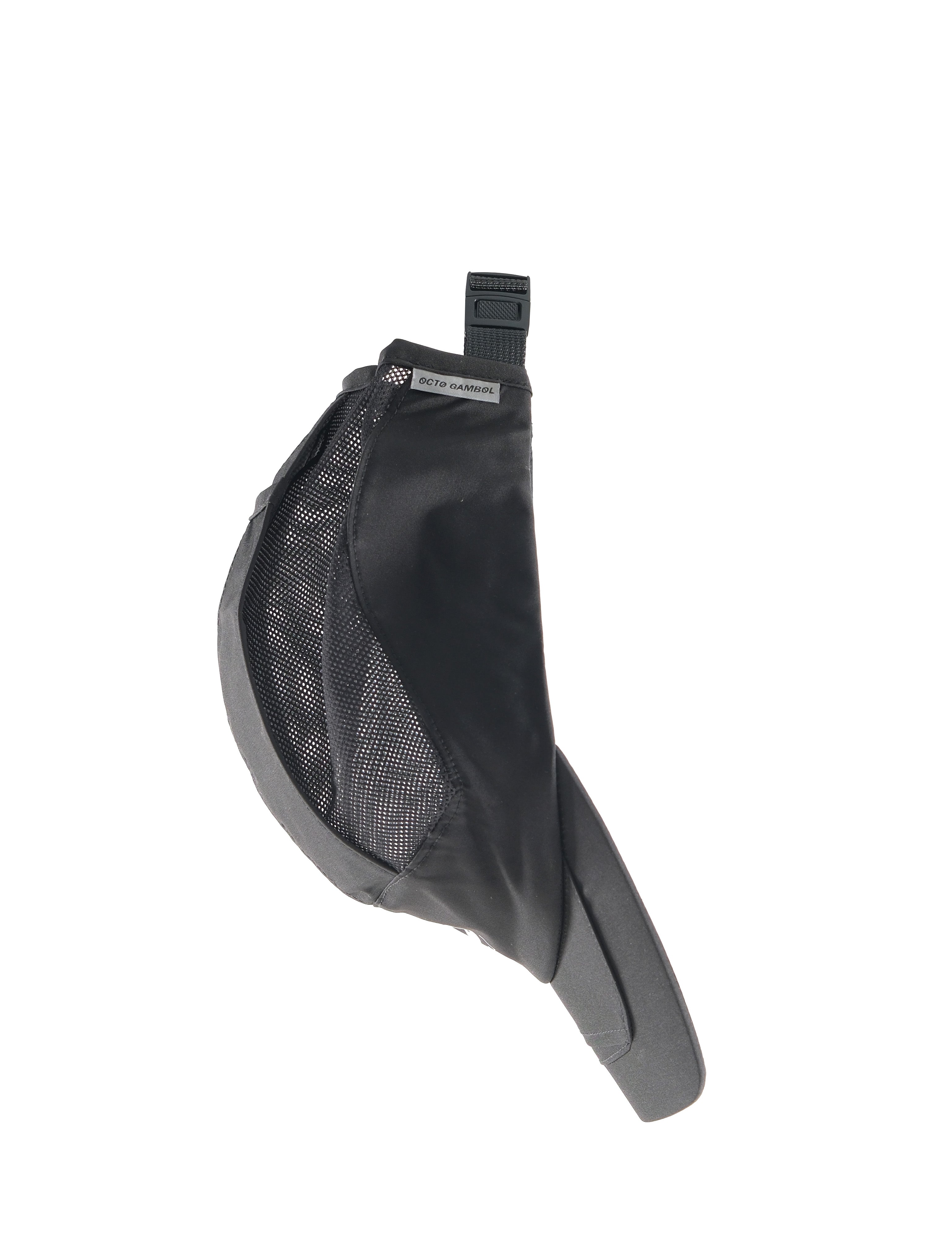S24 / AH-04 (PP) A.C.T 5 Panels Running Cap (Black)