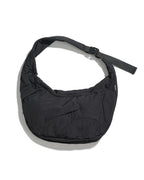 S26-C2-B / Offset Void Crescent Bag (Black)