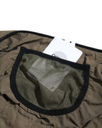 S26-C2-B / Offset Void Crescent Bag (Brown)