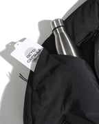 S26-C2-B / Offset Void Crescent Bag (Black)