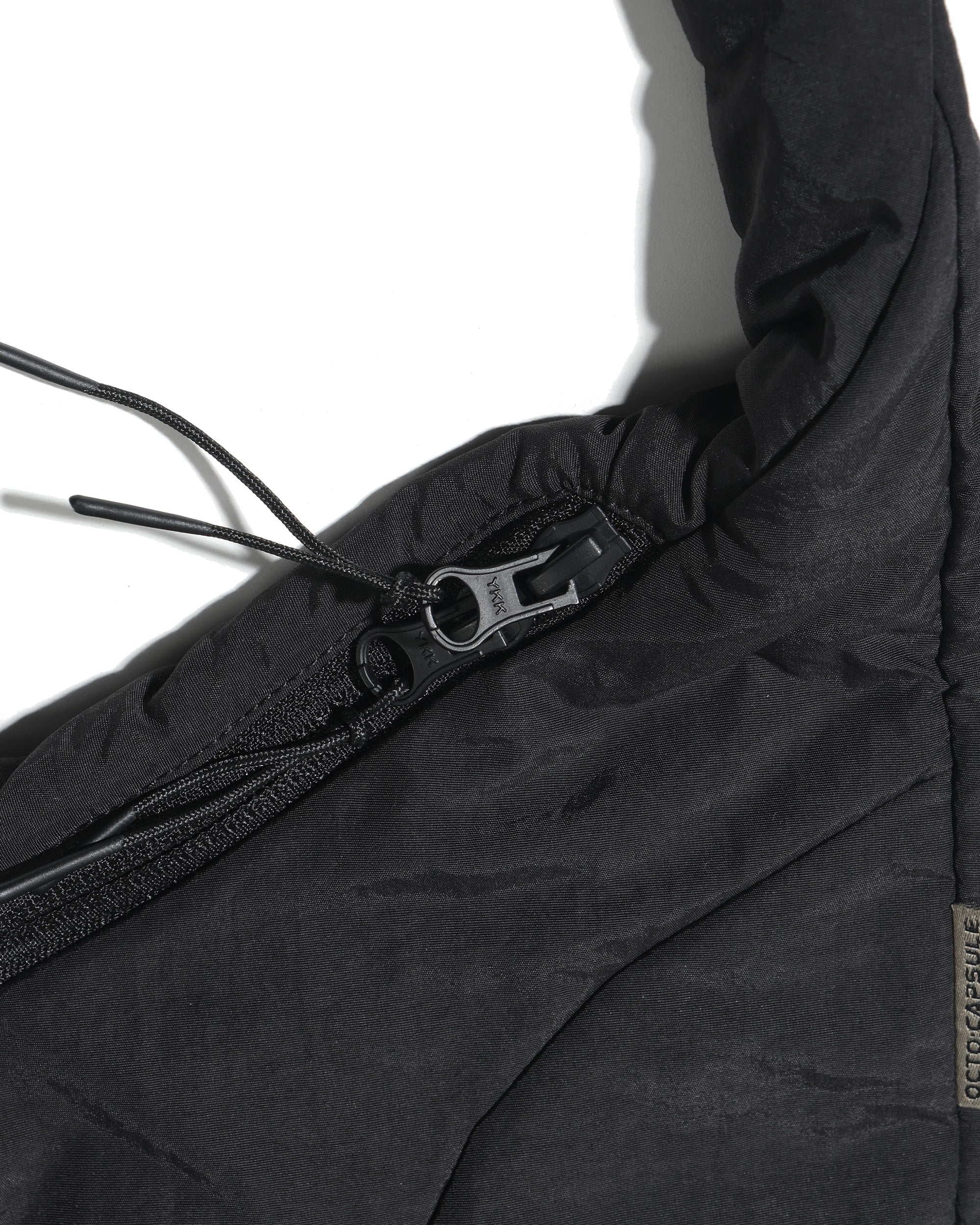 S26-C2-B / Offset Void Crescent Bag (Black)