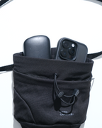 C2/ A25-C02-B Shifted Pouch Bag (Black)