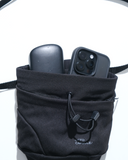 C2/ A25-C02-B Shifted Pouch Bag (Black)