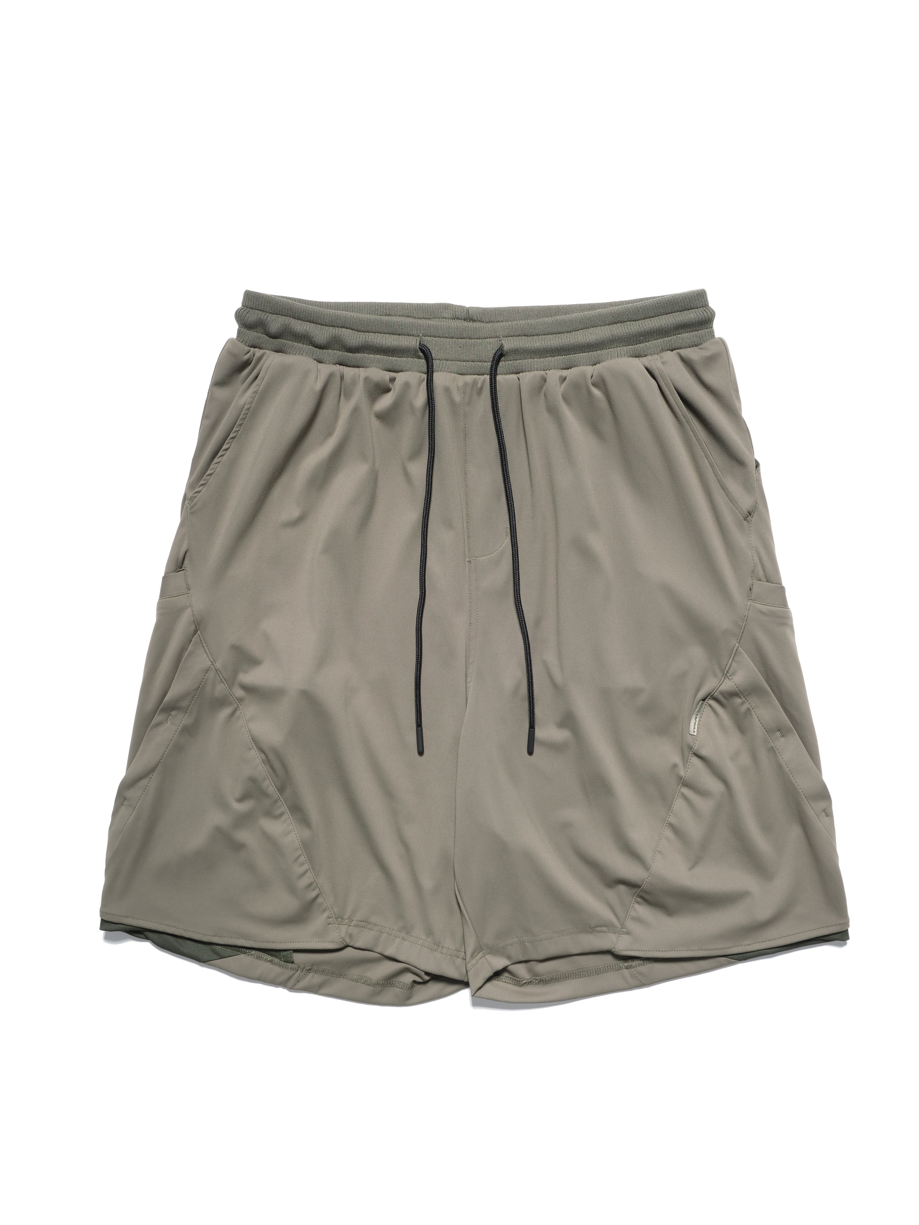 C1/ S25-C01-S Breathable sport shorts (Sand Green)