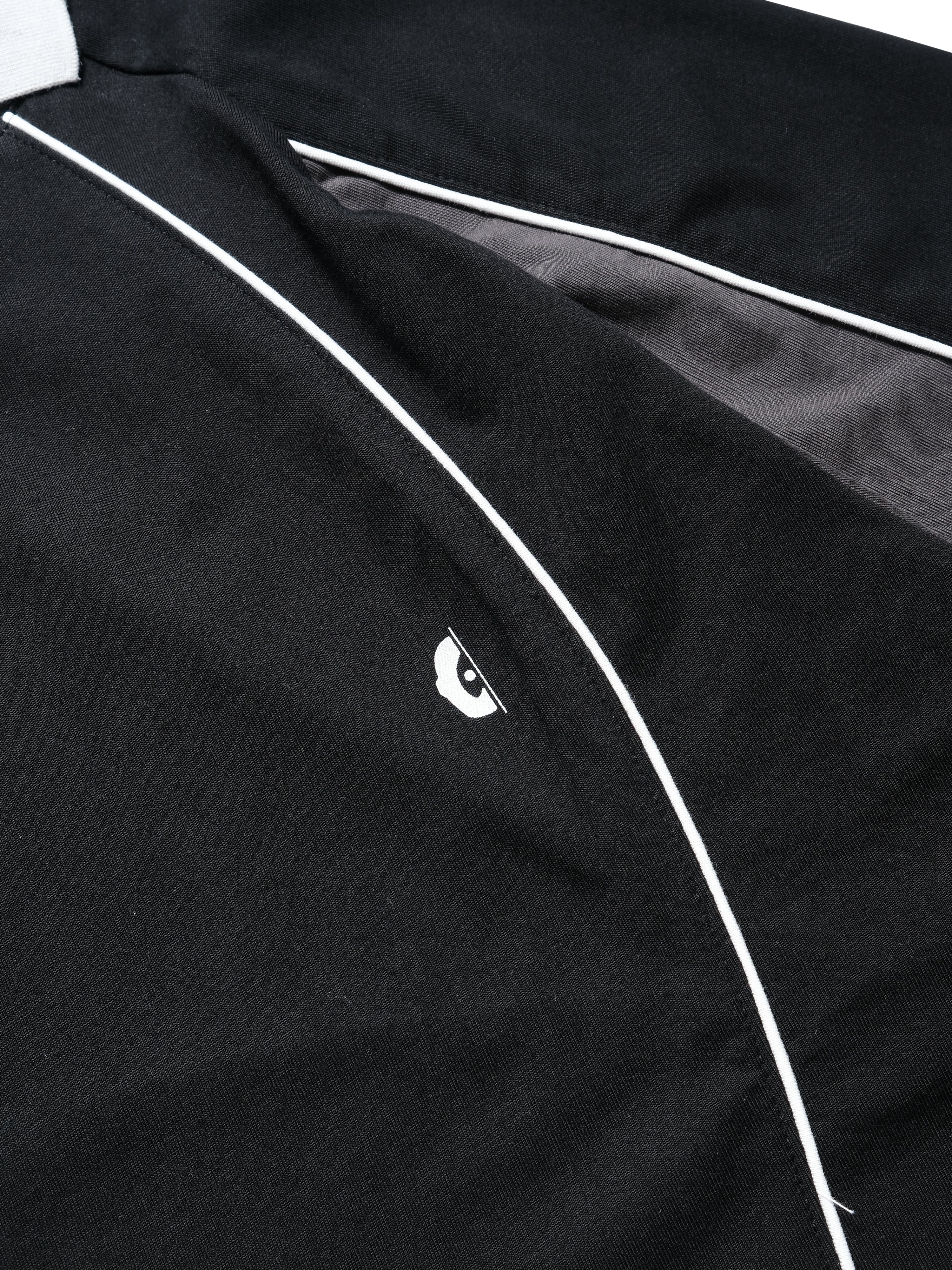 C1/ S25-C01-T1 Three combo sport polo (Black)