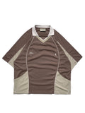 C1/ S25-C01-T1 Three combo sport polo (Brown)