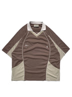 C1/ S25-C01-T1 Three combo sport polo (Brown)