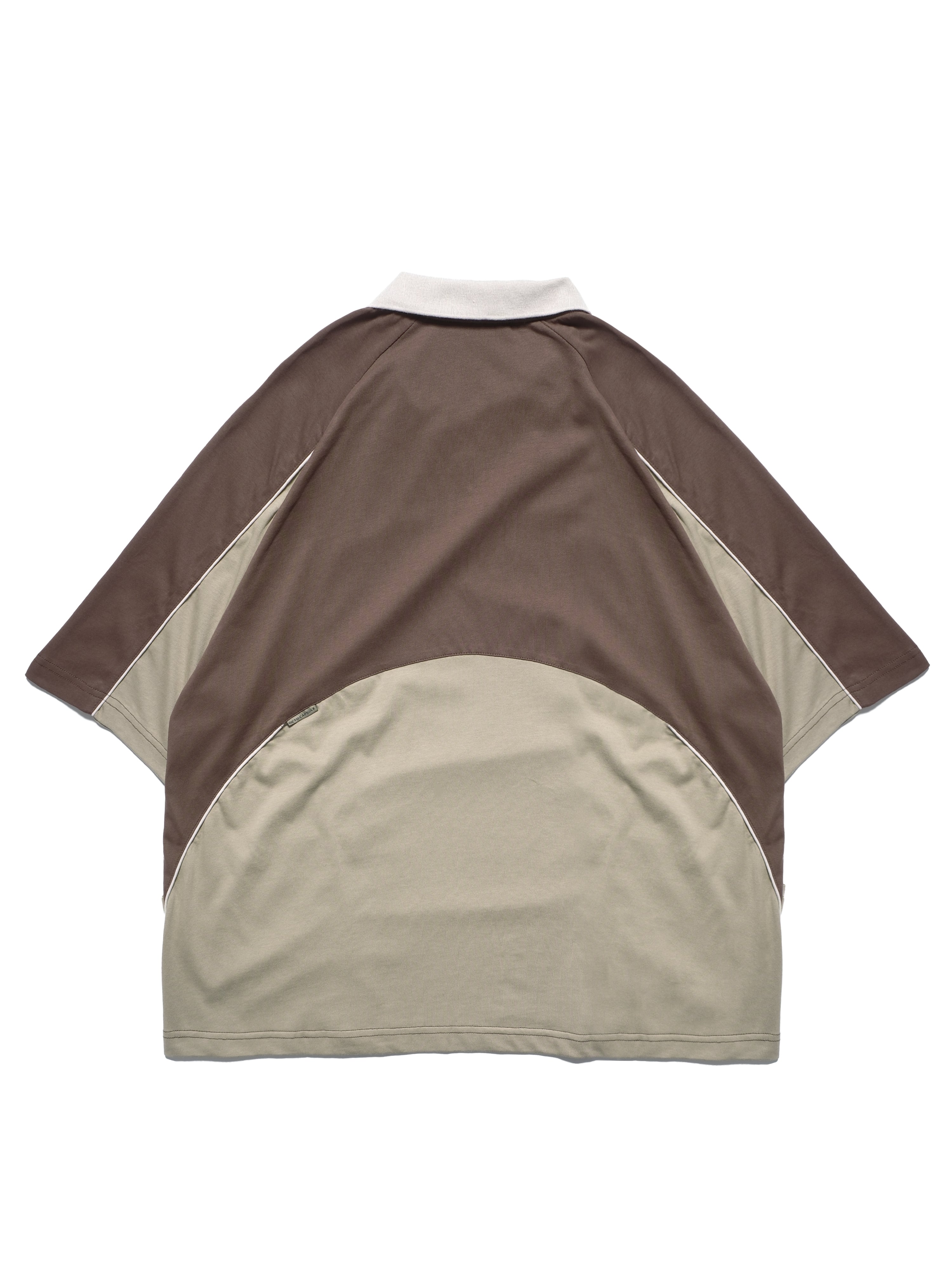 C1/ S25-C01-T1 Three combo sport polo (Brown)
