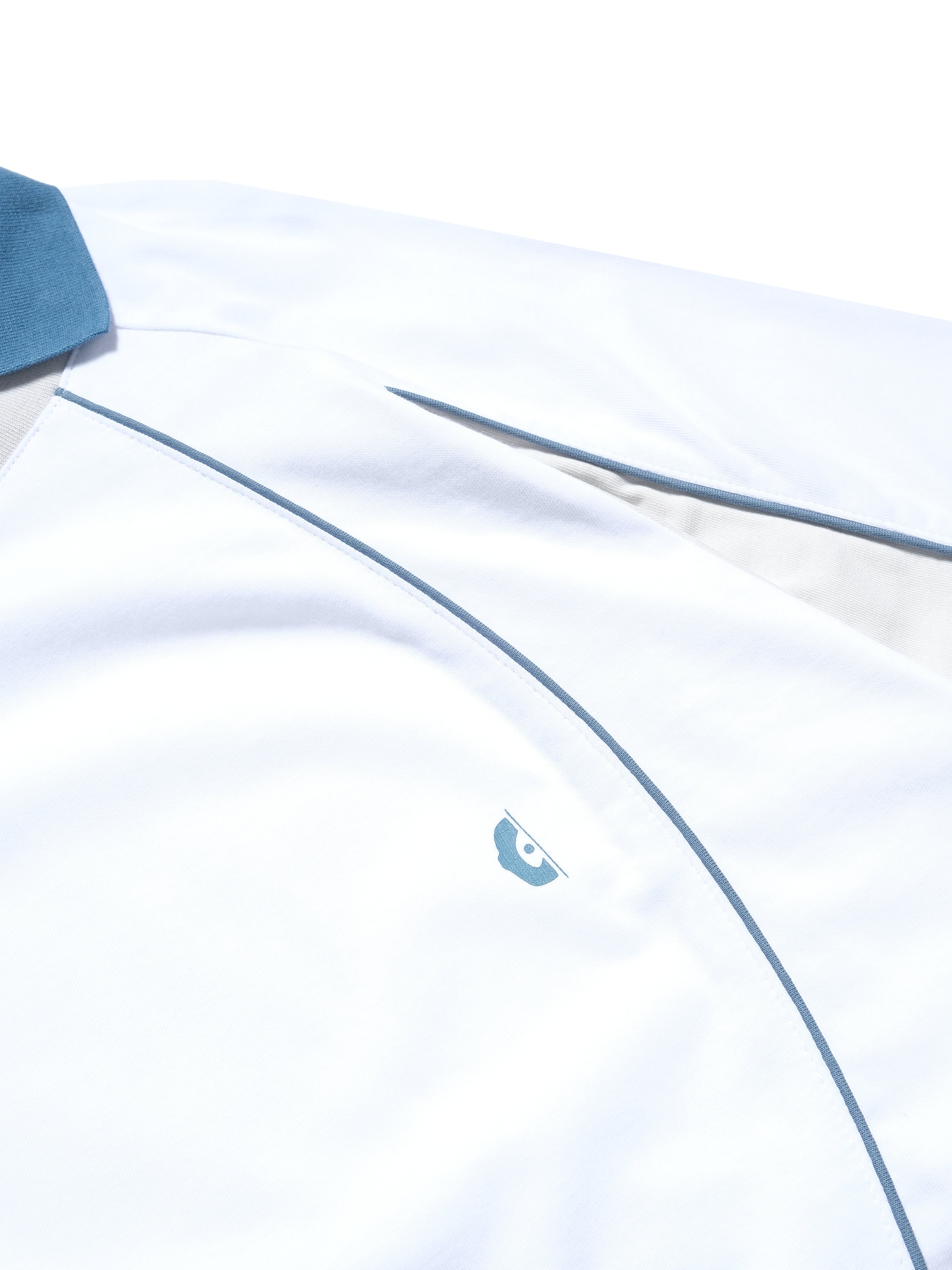 C1/ S25-C01-T1 Three combo sport polo (White)