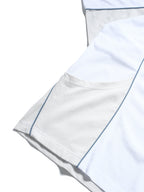 C1/ S25-C01-T1 Three combo sport polo (White)