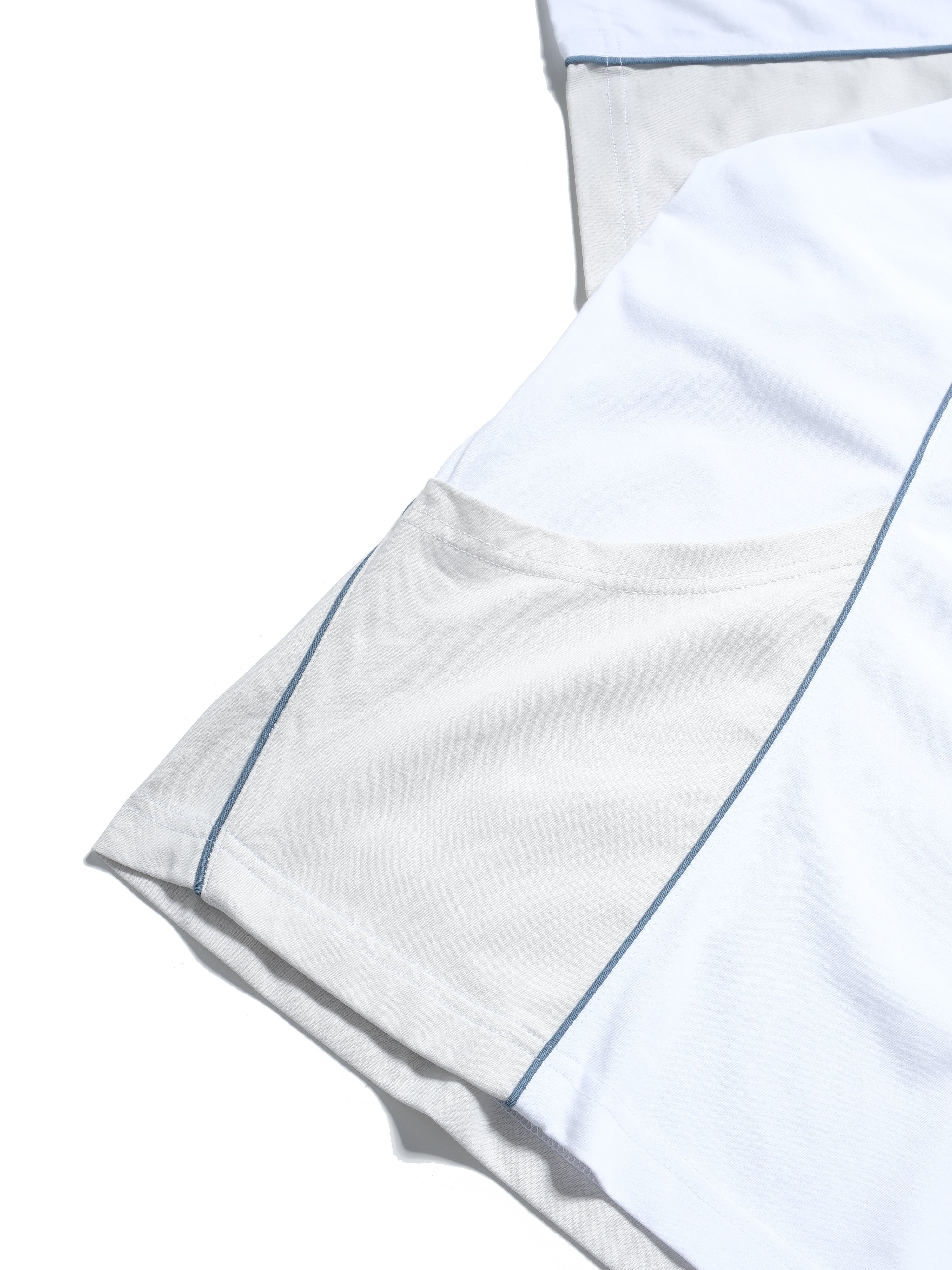 C1/ S25-C01-T1 Three combo sport polo (White)