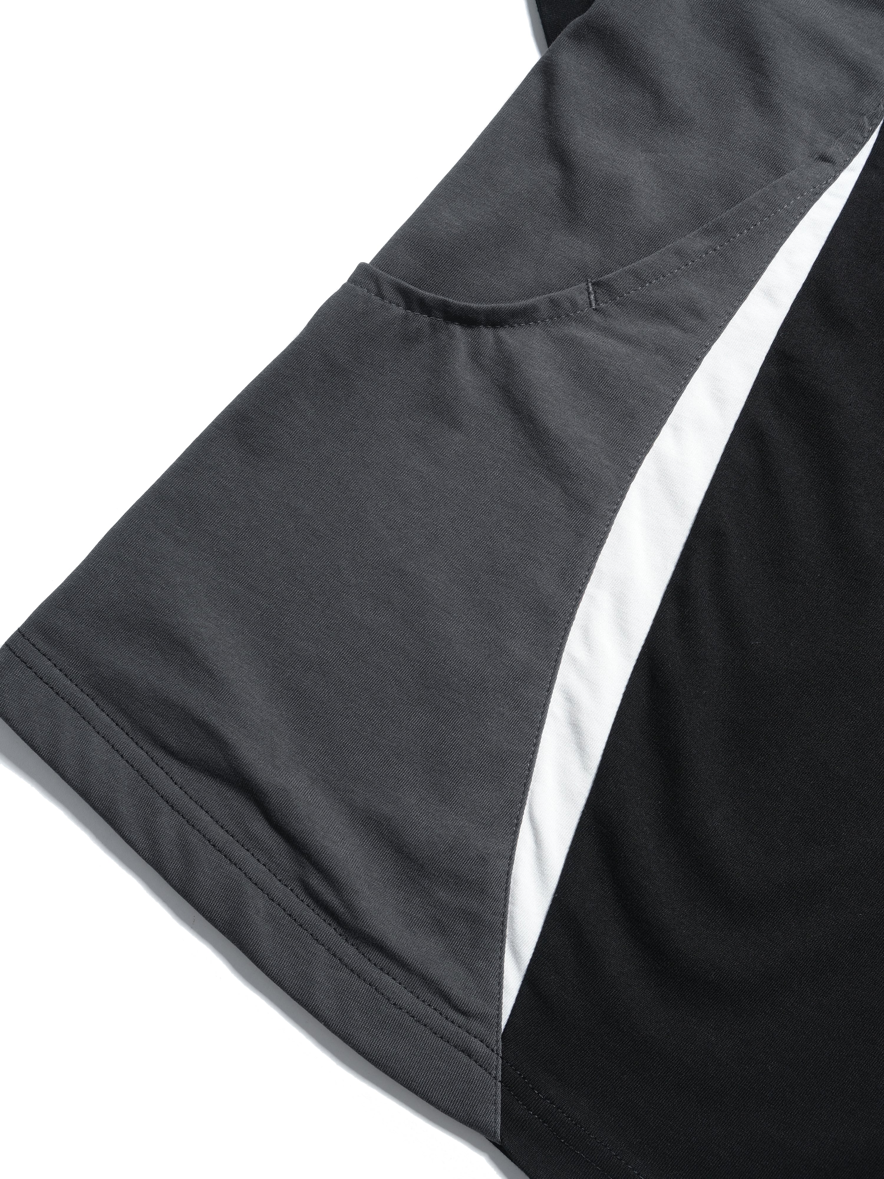 C1/ S25-C01-T2 Three combo T-shirt (Black)