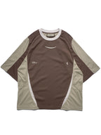 C1/ S25-C01-T2 Three combo T-shirt (Brown)