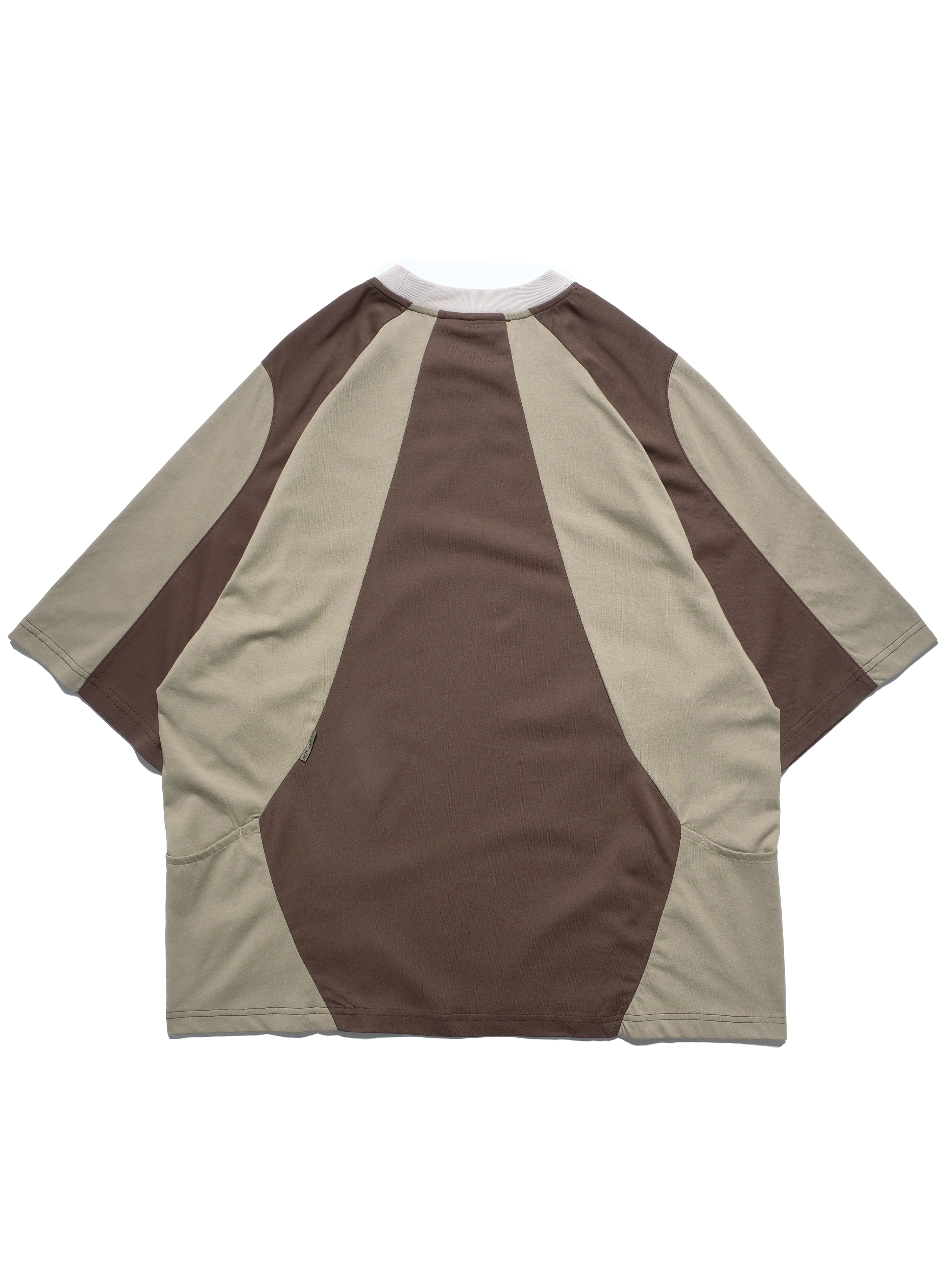 C1/ S25-C01-T2 Three combo T-shirt (Brown)