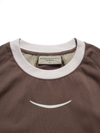 C1/ S25-C01-T2 Three combo T-shirt (Brown)