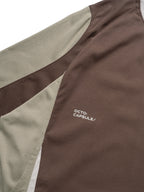 C1/ S25-C01-T2 Three combo T-shirt (Brown)