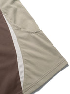 C1/ S25-C01-T2 Three combo T-shirt (Brown)