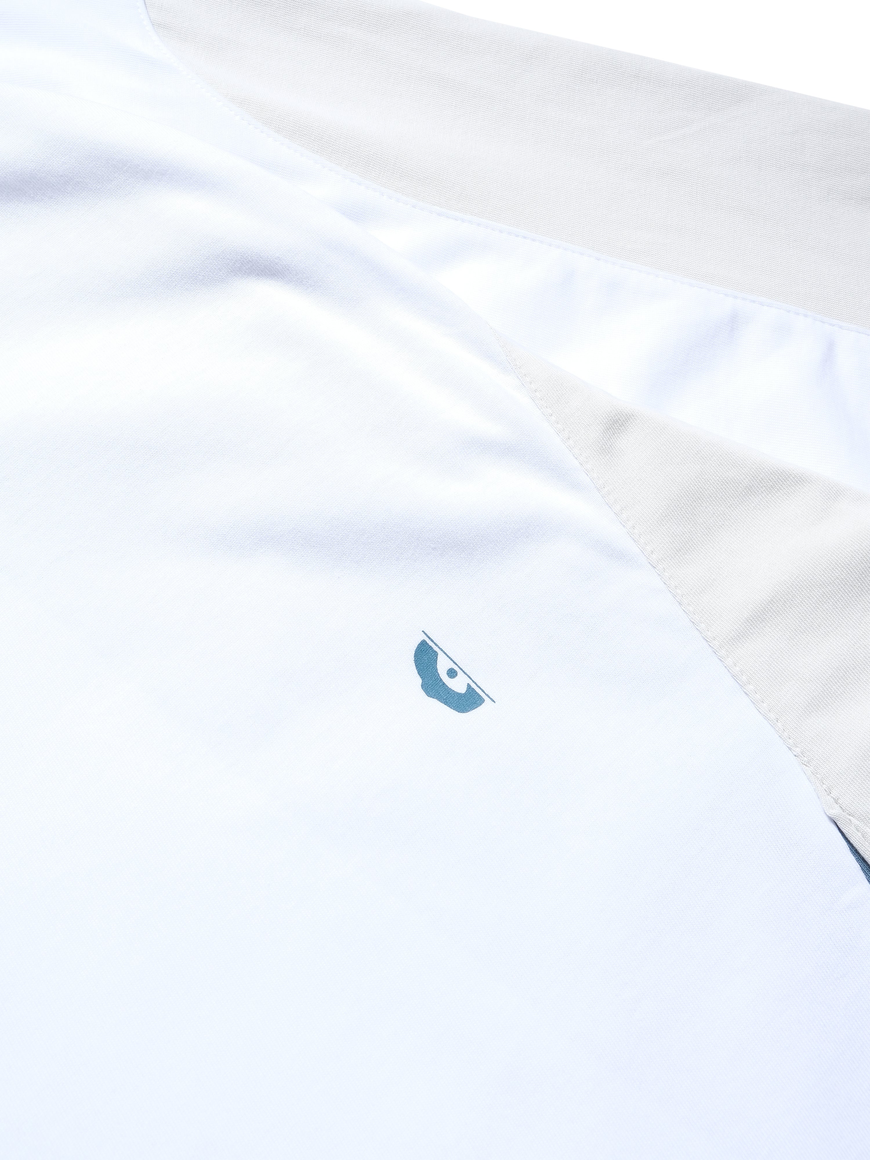 C1/ S25-C01-T2 Three combo T-shirt (White)