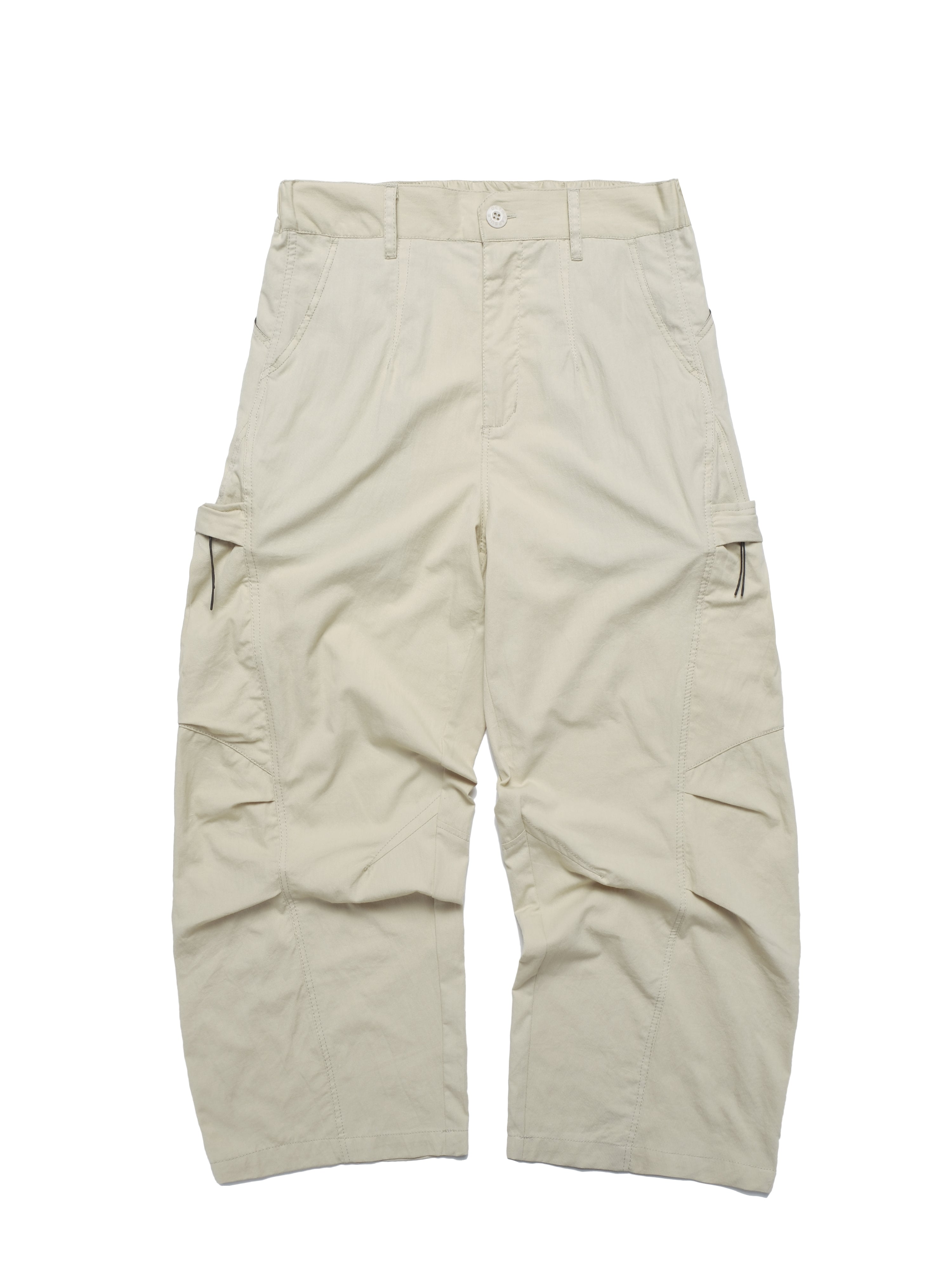 C2/ S25-C02-P Offset Pants (Ivory)