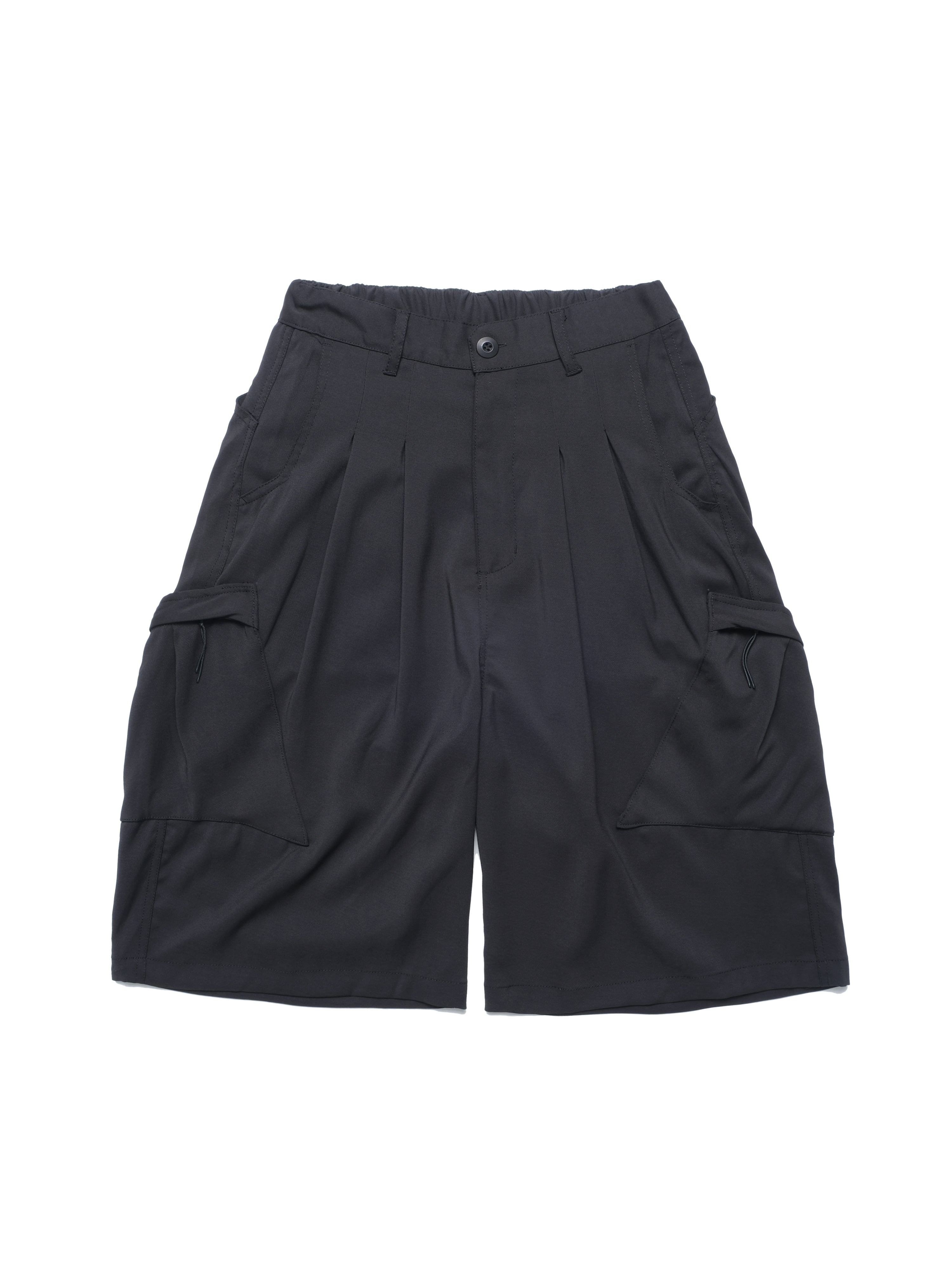 C2/ S25-C02-S Offset Shorts (Black)