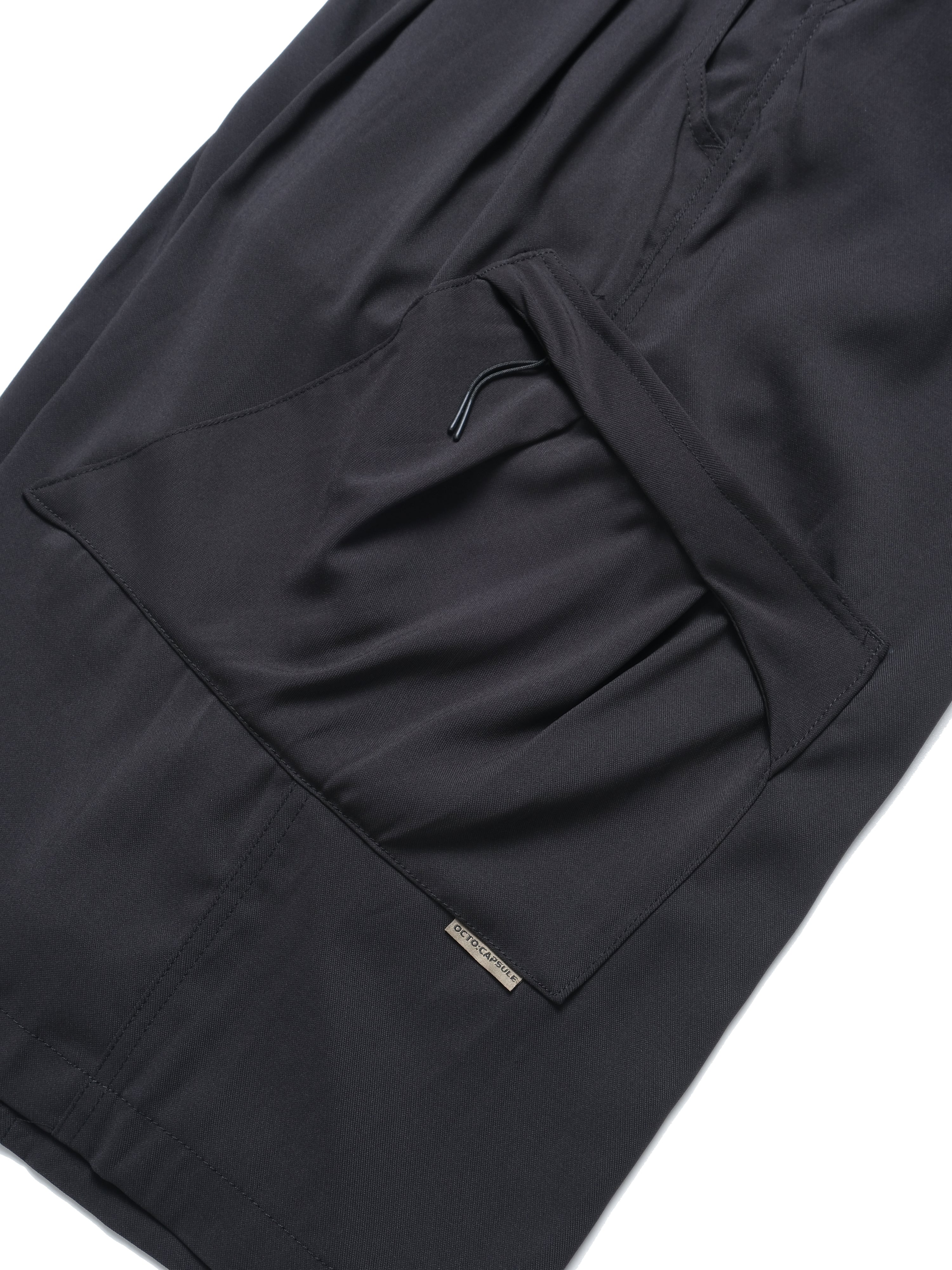 C2/ S25-C02-S Offset Shorts (Black)