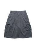 C2/ S25-C02-S Offset Shorts (Grey)