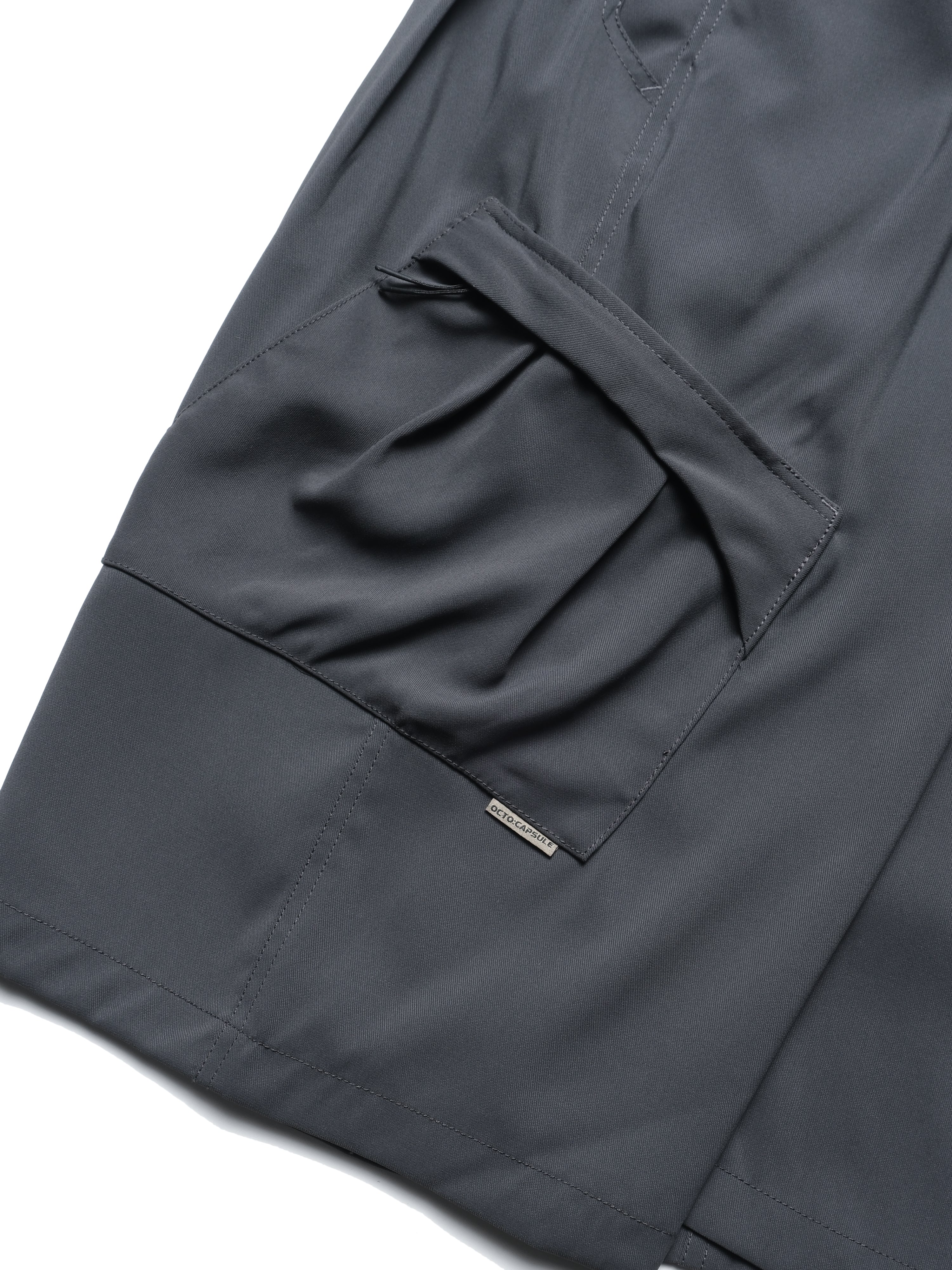 C2/ S25-C02-S Offset Shorts (Grey)