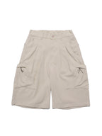 C2/ S25-C02-S Offset Shorts (Ivory)