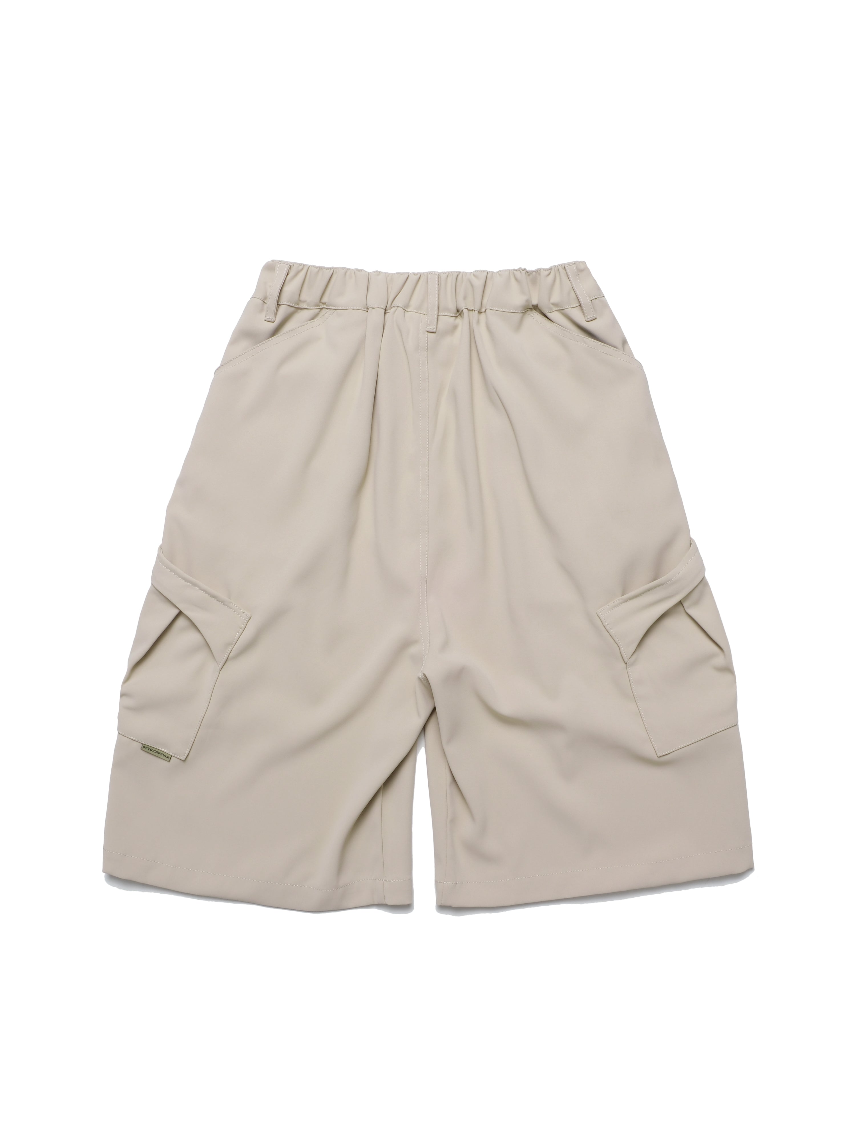 C2/ S25-C02-S Offset Shorts (Ivory)
