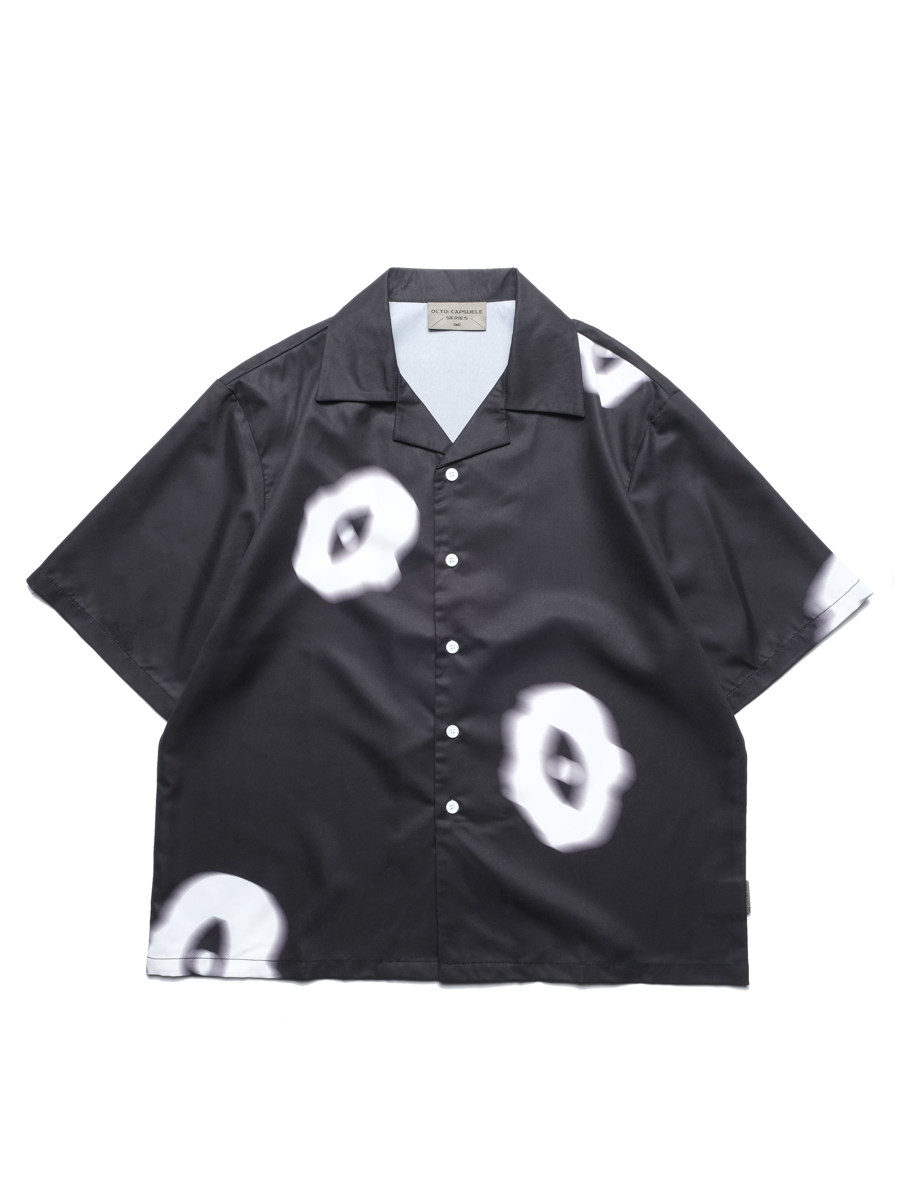 C2/ S25-C02-ST Floating mark shirt (Black)