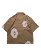 C2/ S25-C02-ST Floating mark shirt (Brown)