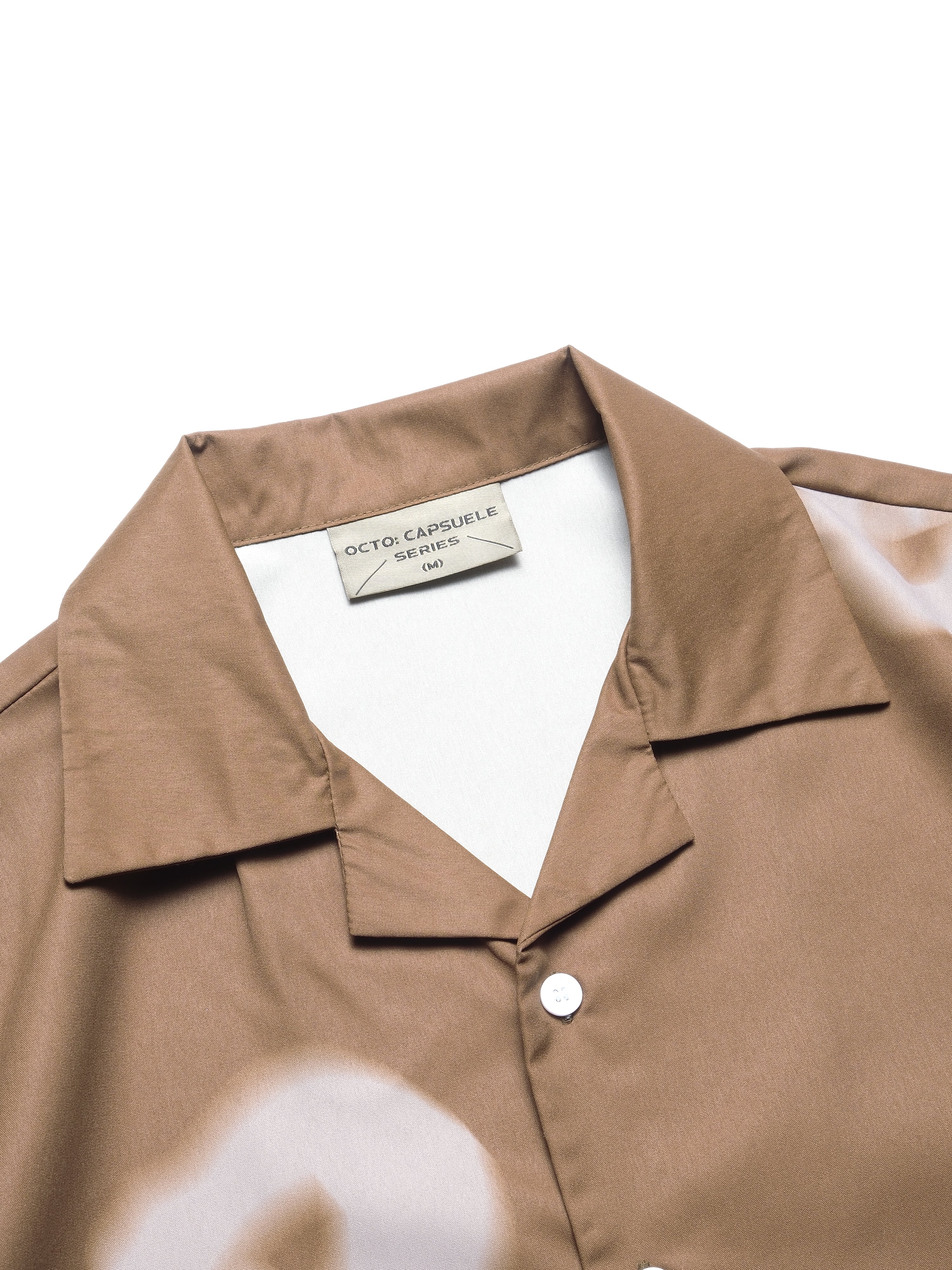 C2/ S25-C02-ST Floating mark shirt (Brown)