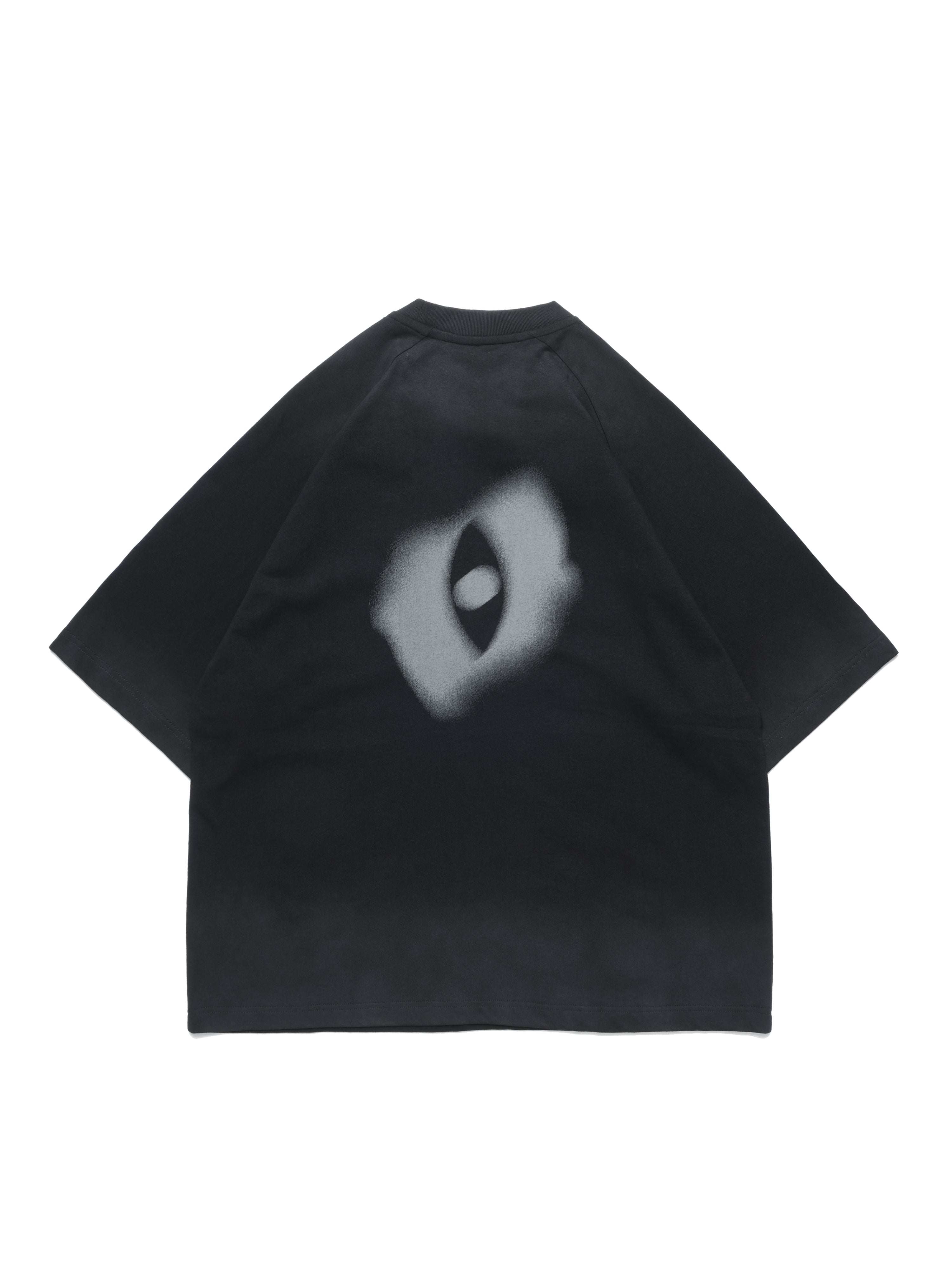 C2/ S25-C02-T Blurred T-shirt (Black)