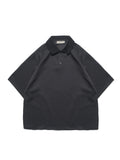 C3/ S25-C03-T Boxy Polo (Black)