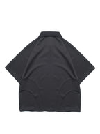 C3/ S25-C03-T Boxy Polo (Black)