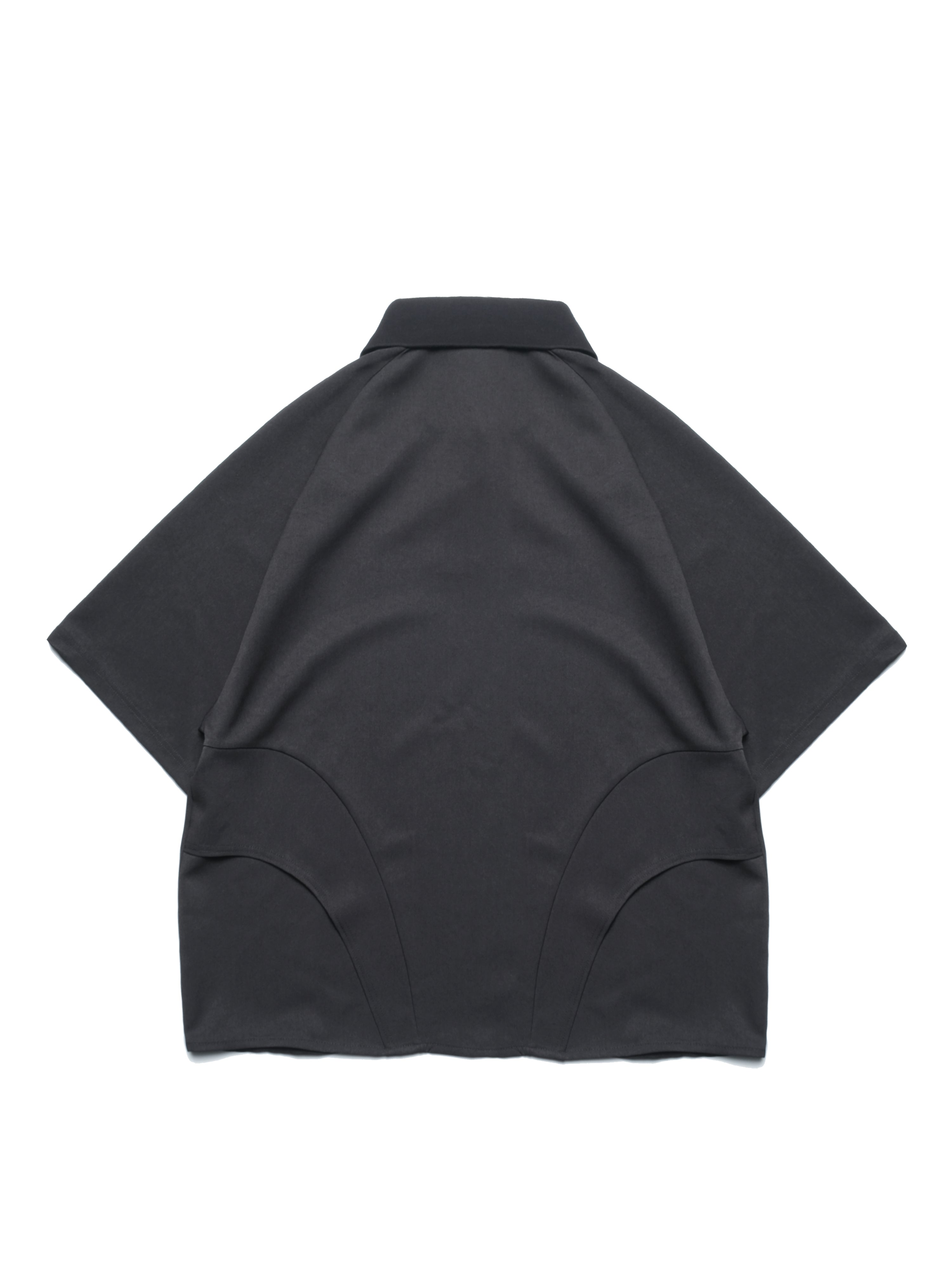 C3/ S25-C03-T Boxy Polo (Black)