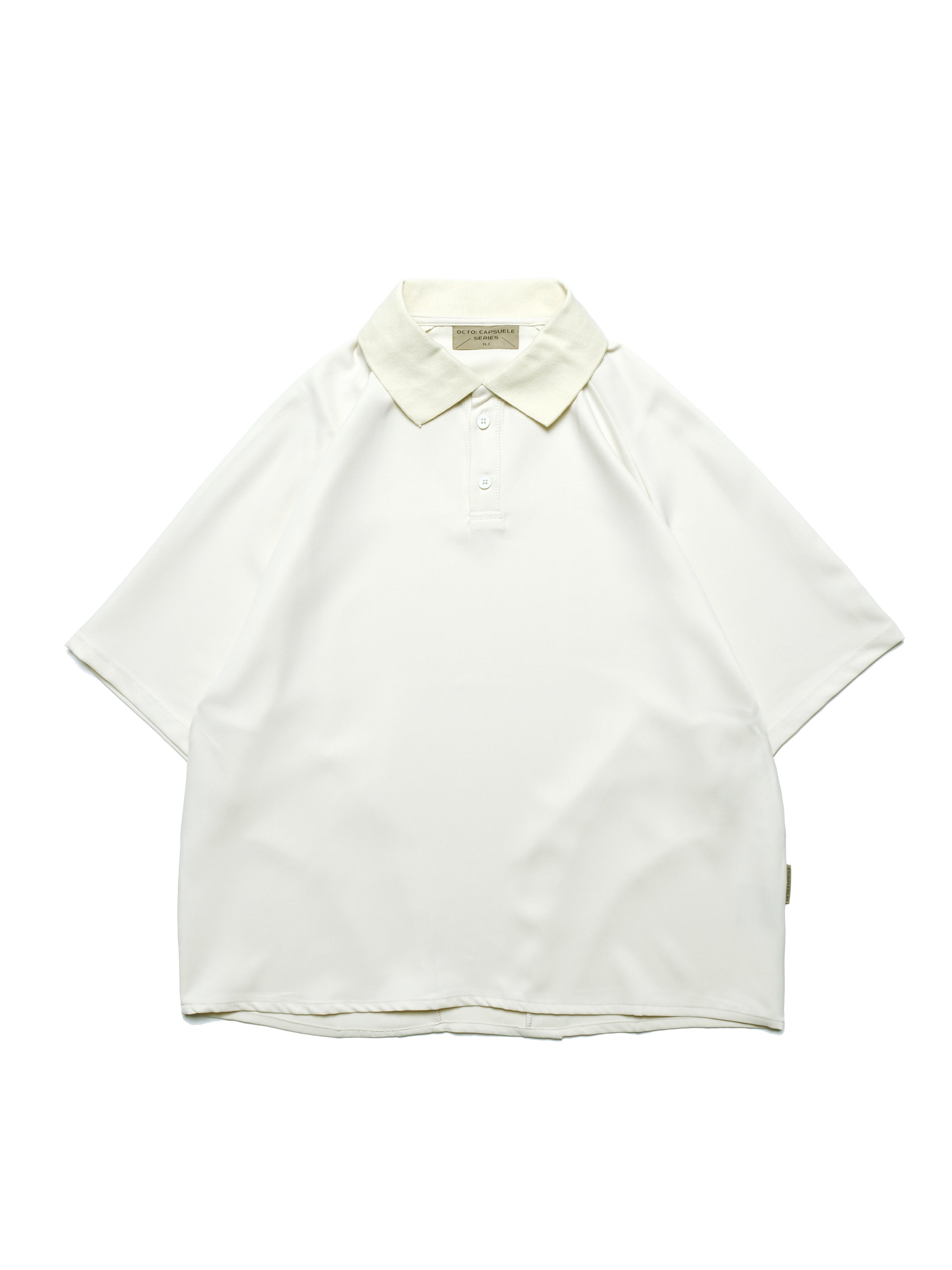 C3/ S25-C03-T Boxy Polo (Ivory)