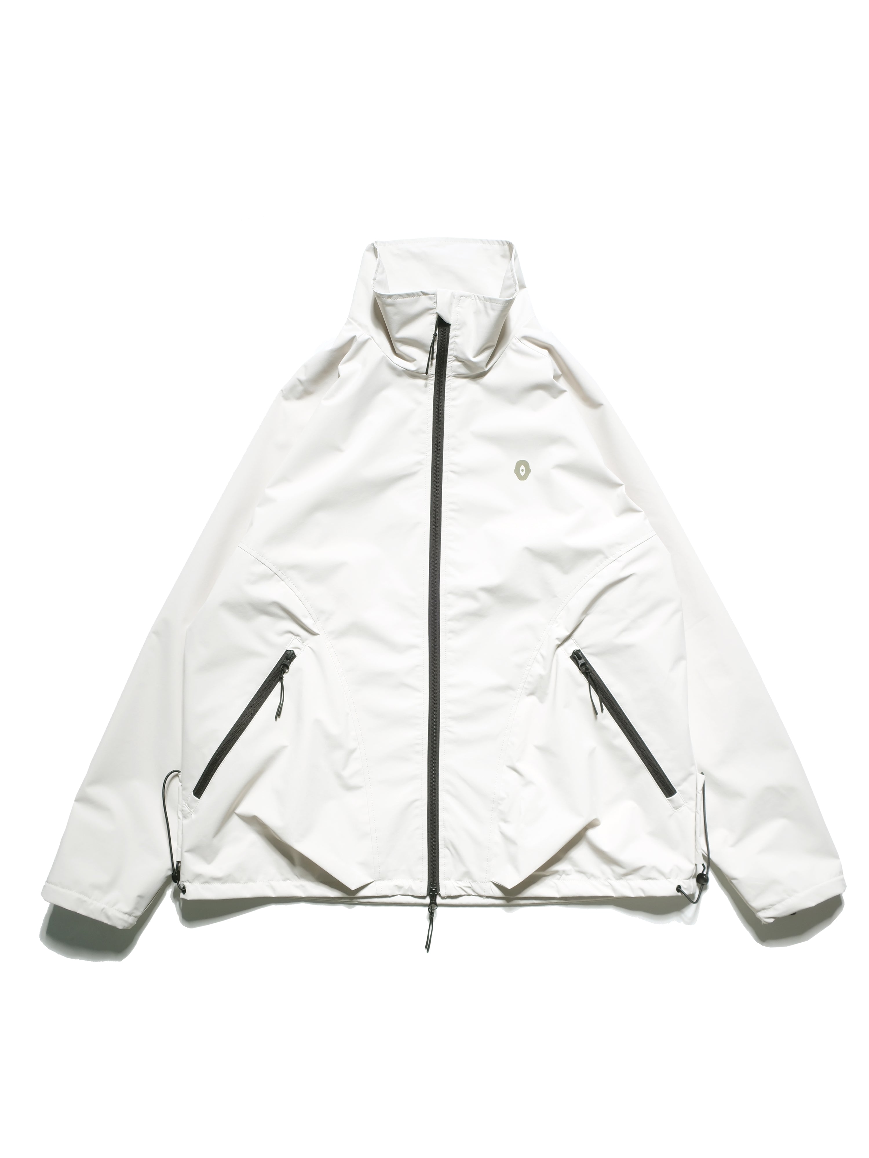 A24-CS-02-J2 Aura Curved Jacket (Ivory White)