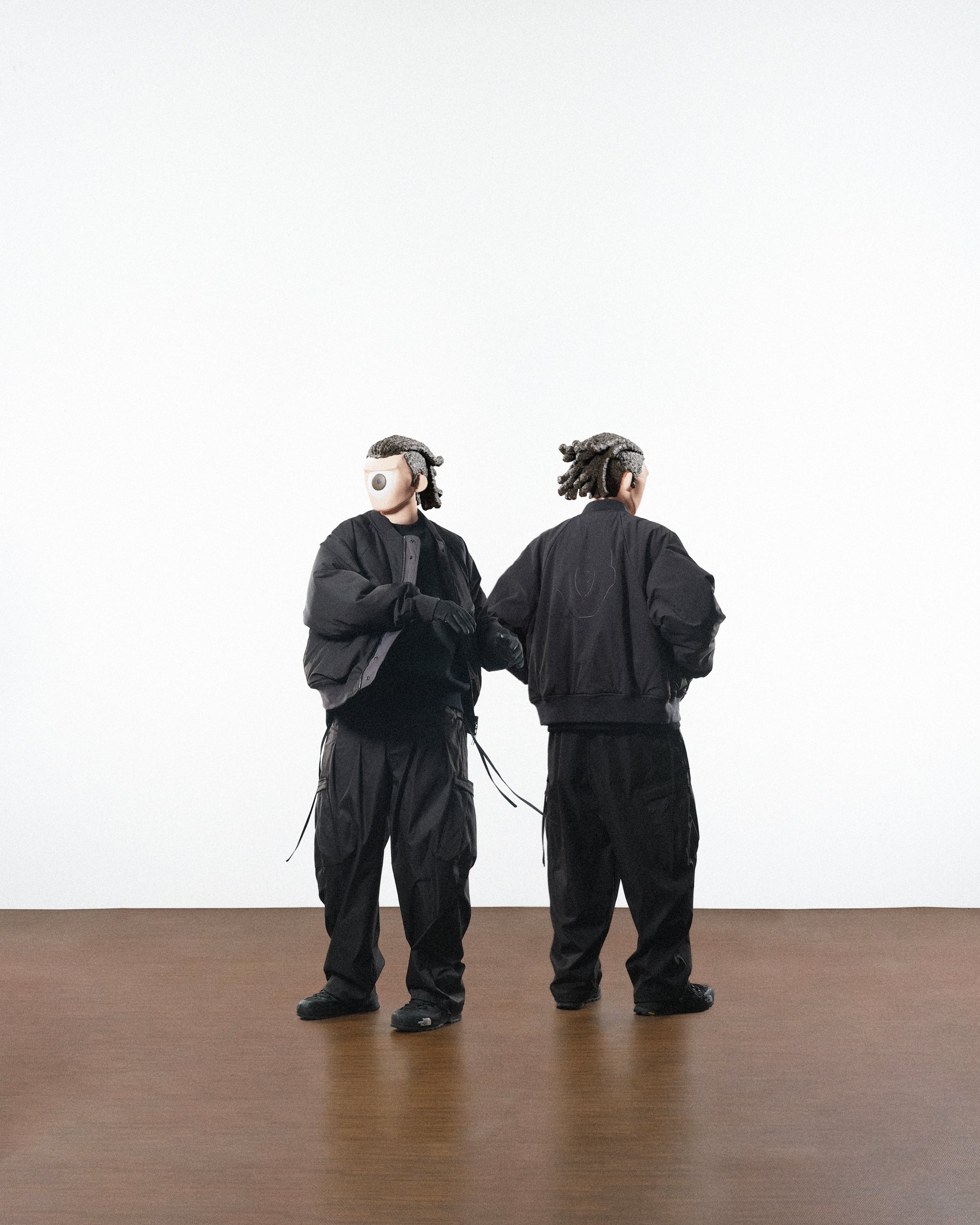 A24-CS-03-J Altitube Double Sided Bomber Jacket (Black)