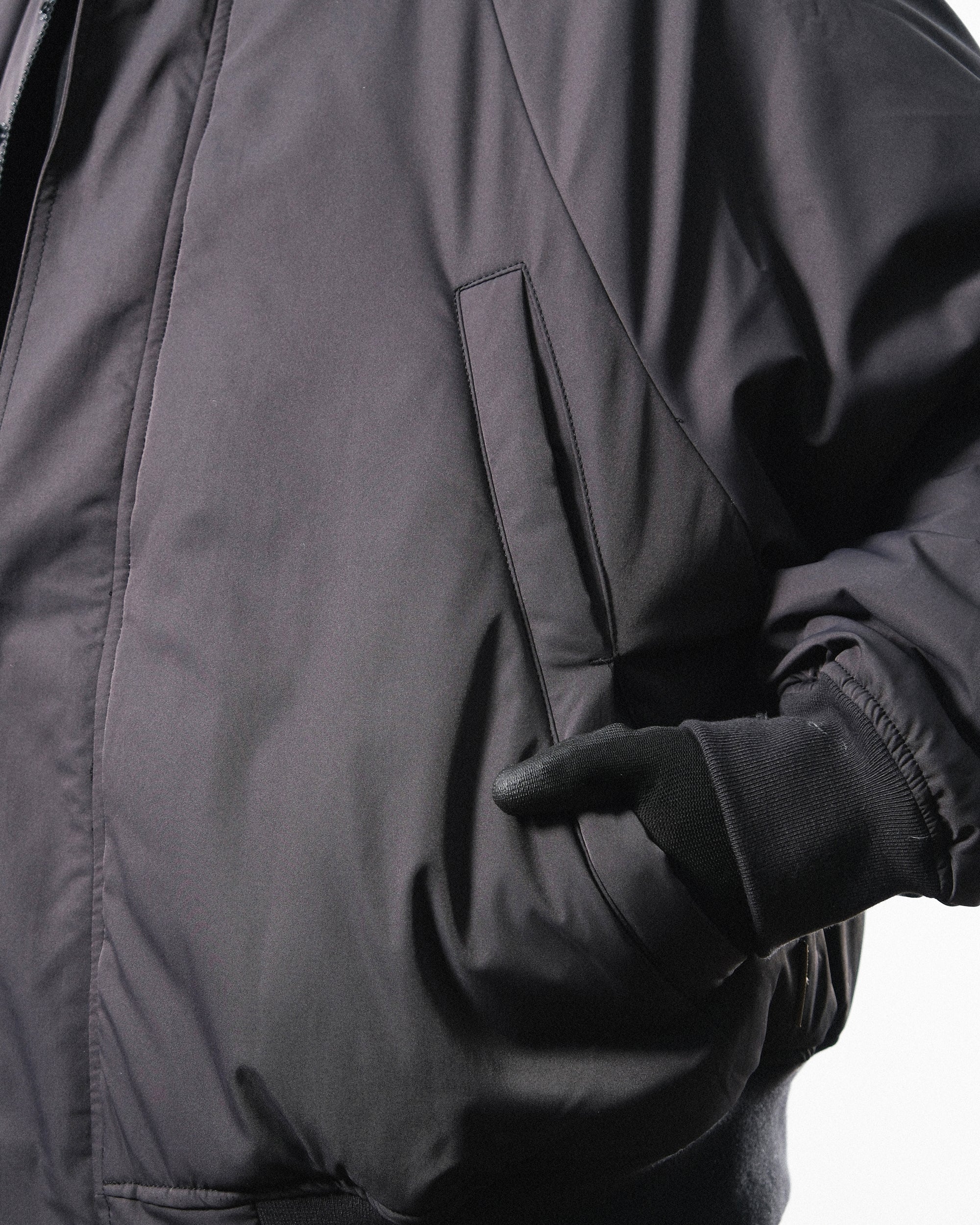 A24-CS-03-J Altitube Double Sided Bomber Jacket (Black)