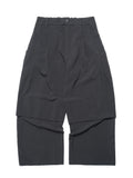 C3/ S25-C03-P Relaxed Fit Suit Pants (Black)
