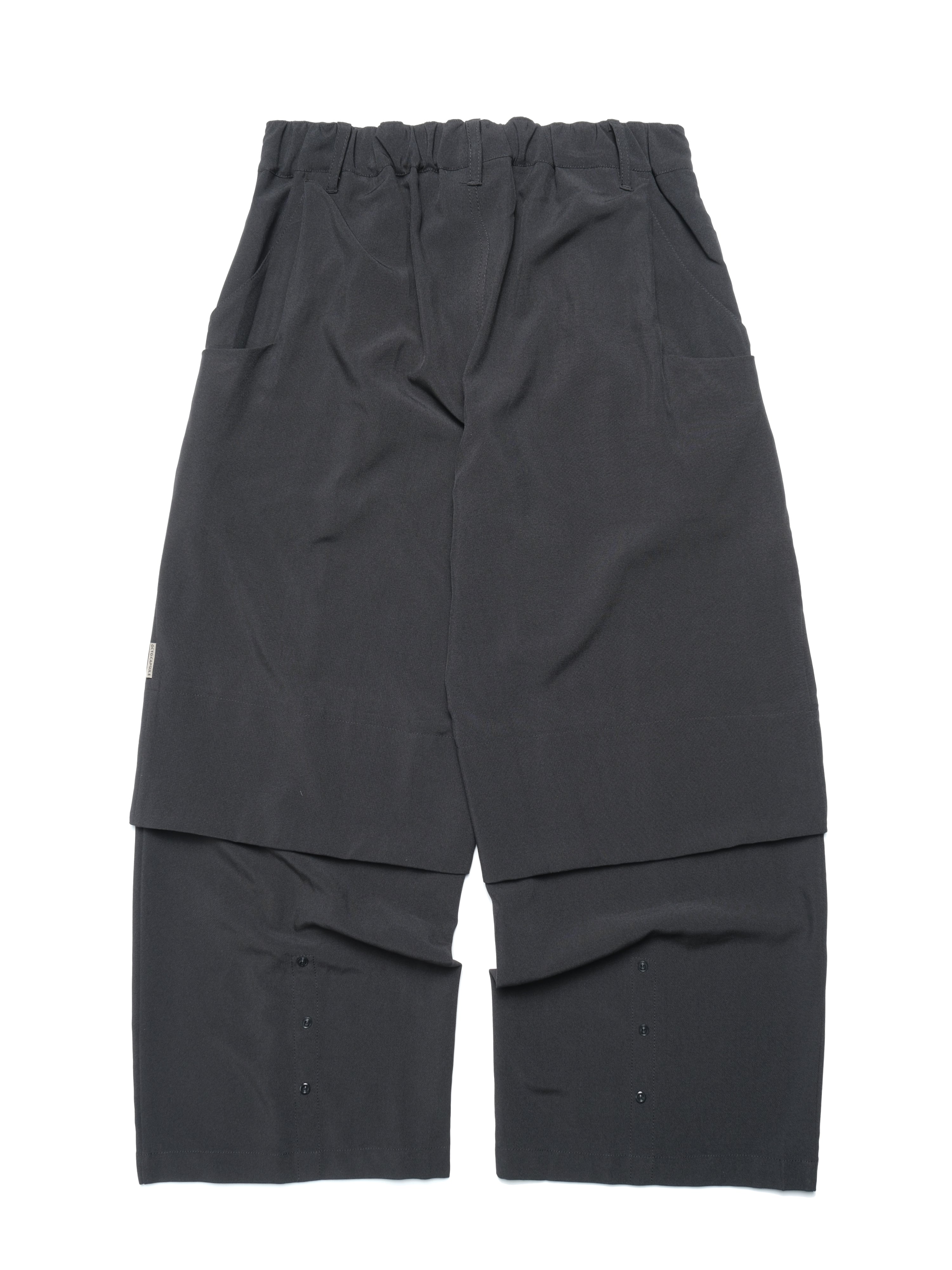 C3/ S25-C03-P Relaxed Fit Suit Pants (Black)