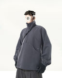 C2/ A25-C02-H Shifted Arc Pullover (Grey)