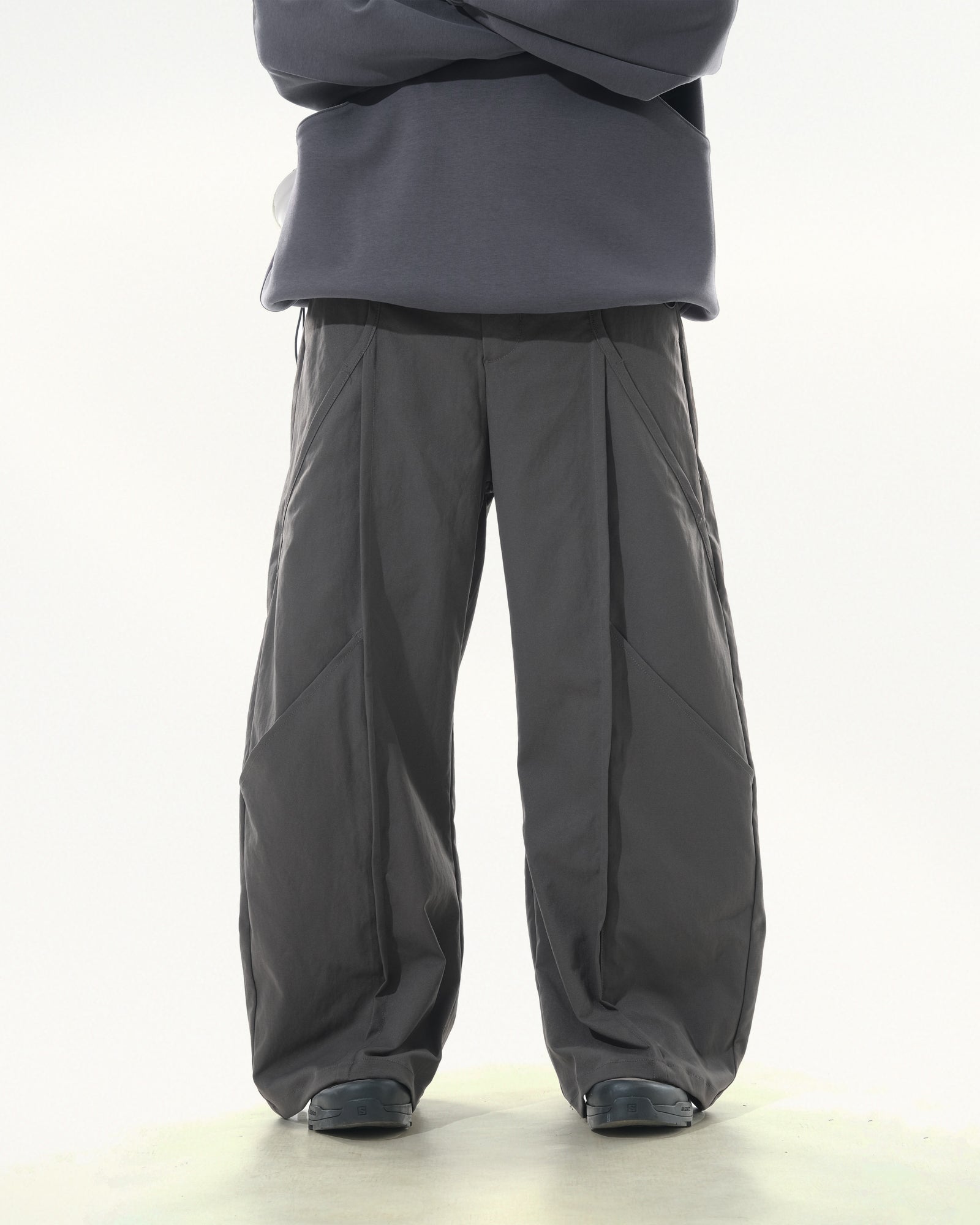 C2/ A25-C02-P Shifted Drift Wide Pants (Grey)