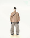 C2/ A25-C02-H Shifted Arc Pullover (Khaki)