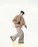 C2/ A25-C02-P Shifted Drift Wide Pants (Khaki)