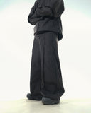 C2/ A25-C02-P Shifted Drift Wide Pants (Black)
